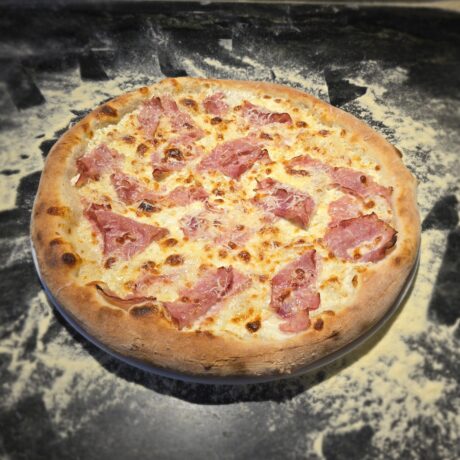 Pizza Carbonara Afumati. Comanda acum!